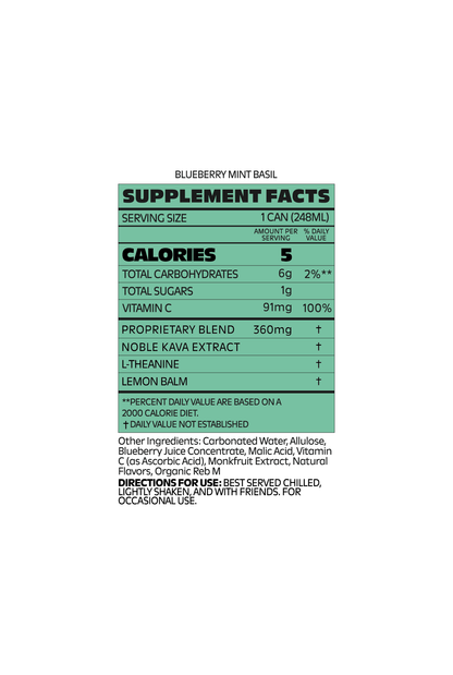 Blueberry Mint Basil (12-Pack)